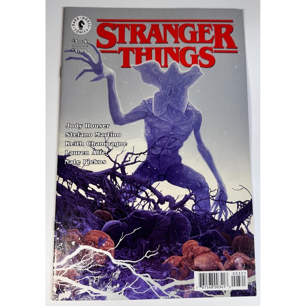Stranger Things Comic Book Dark Horse 2018 #3 Variant Cover Grzergorz Domaradzki